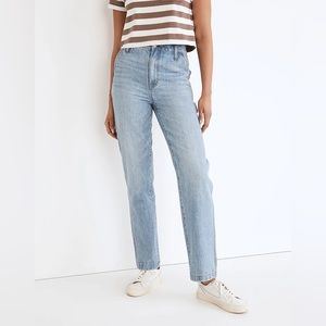 NWOT Madewell The Perfect Vintage Straight Jean Carpenter Edition, Size 27